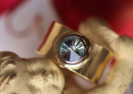 Ring FUER DIE LIEBE Gold Turmalin SPIRIT SUN